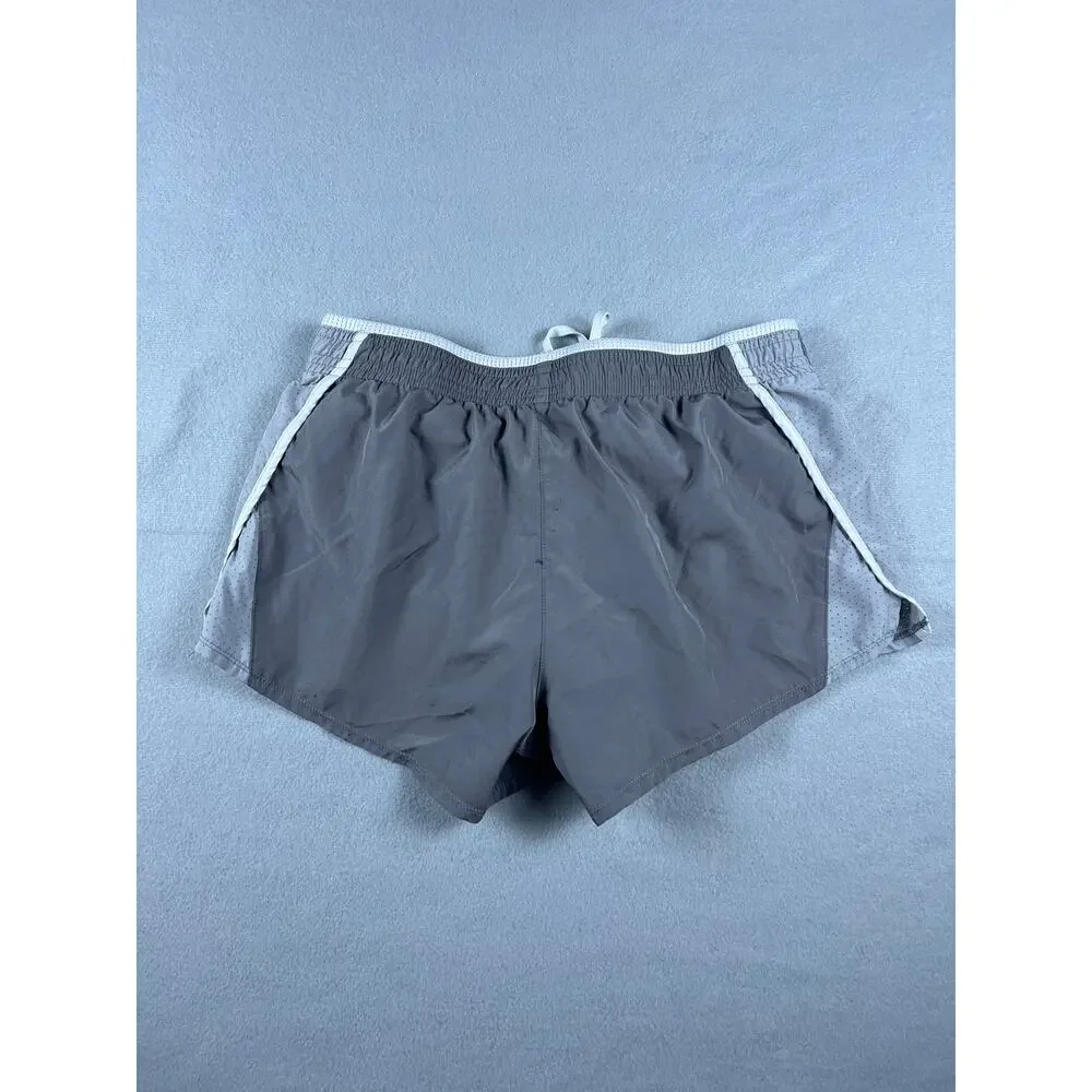Nike Shorts Womens M Gray 3 In Running Athletic Lined Pockets Breathable
